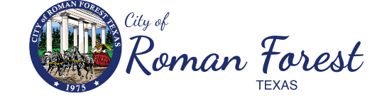 Roman Forest TX Logo Image